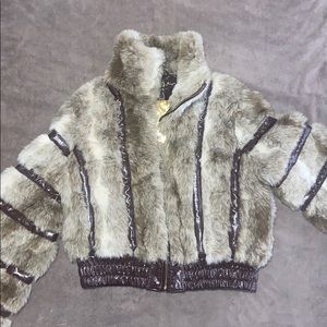 Baby Phat, Faux Fur Bomber Jacket
